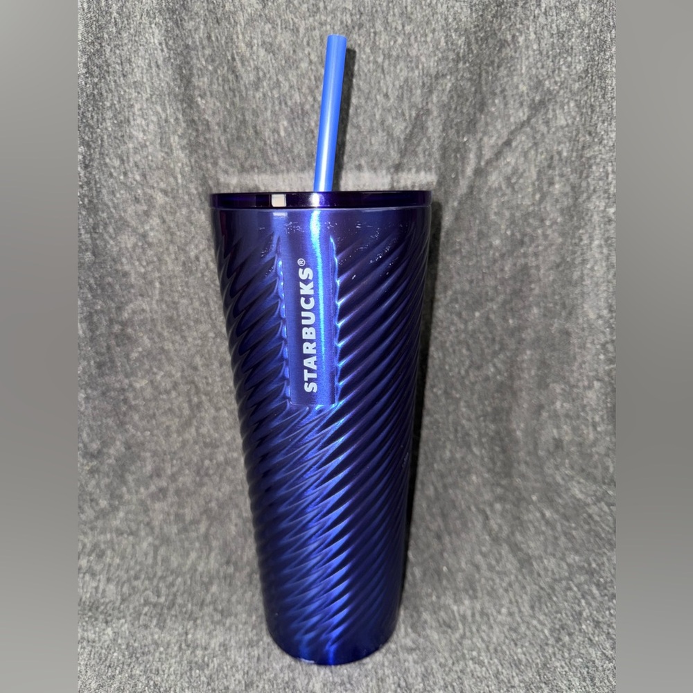 Starbucks Blurple Tumbler with Straw